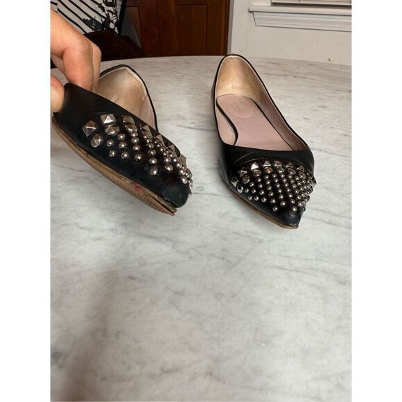 Gucci studded ballet flats 36.5 - Picture 5 of 15